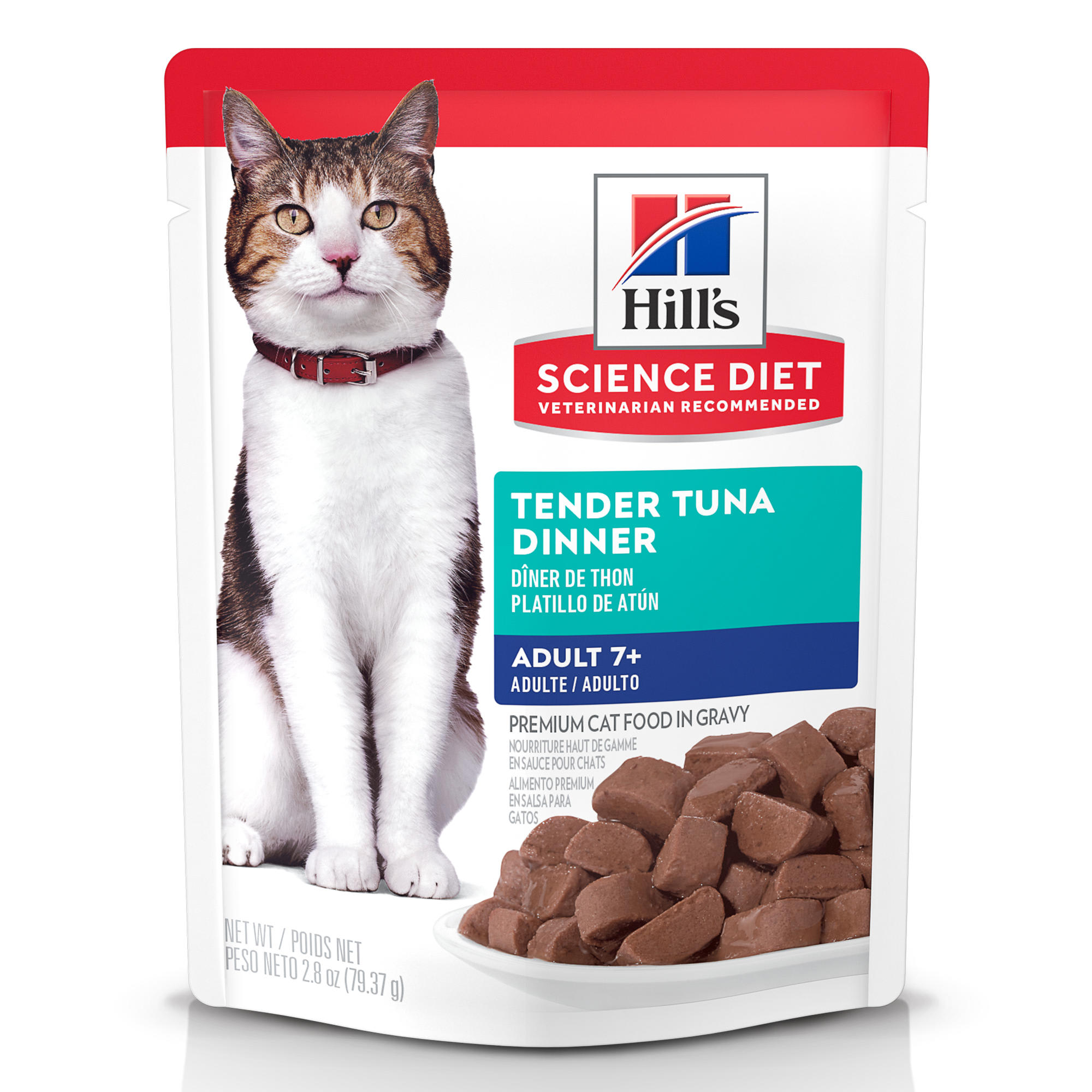 Hills Science Diet Senior Wet Cat Food tuna
