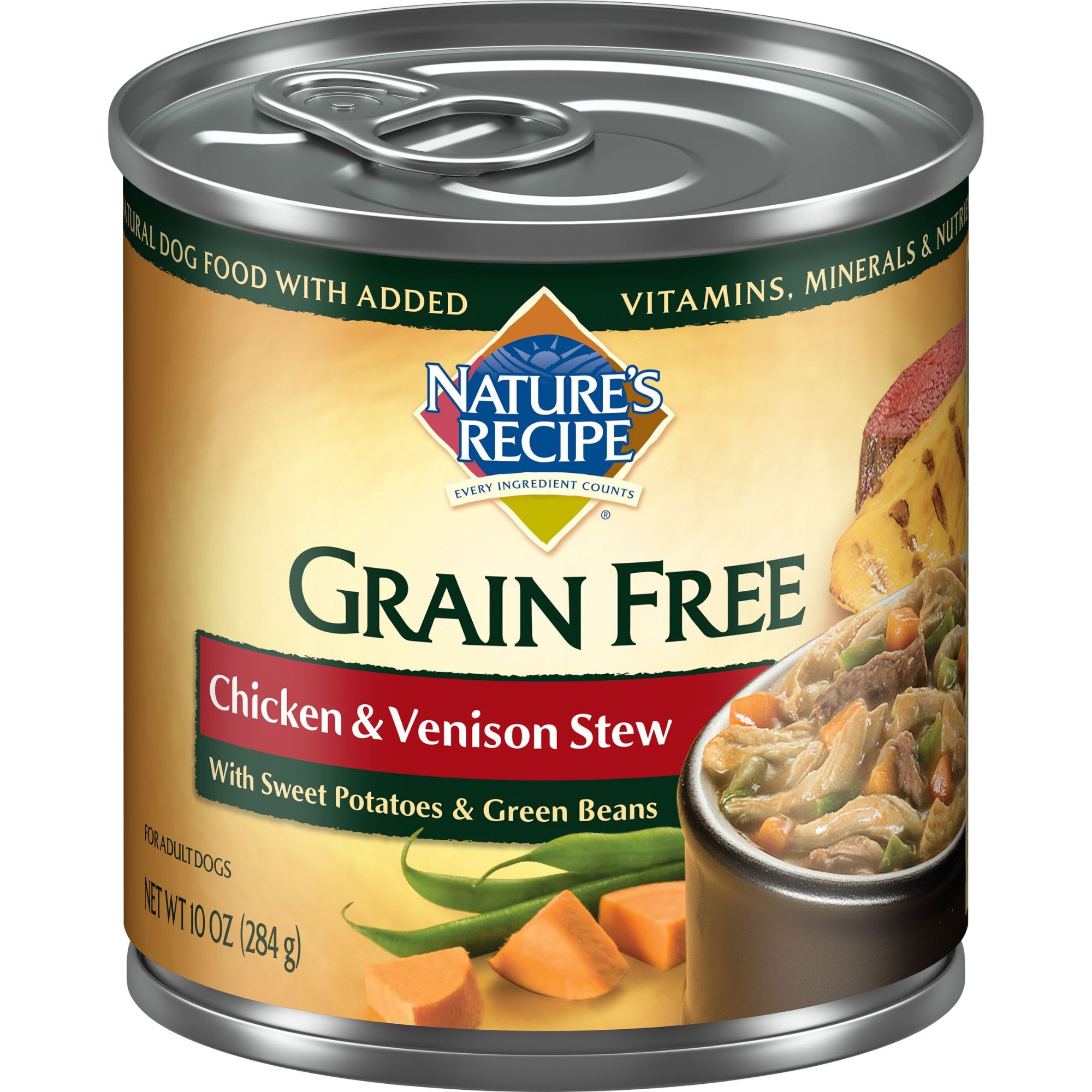 GTIN 730521513962 product image for Nature's Recipe Grain Free Chicken & Venison Stew Canned Dog Food | upcitemdb.com