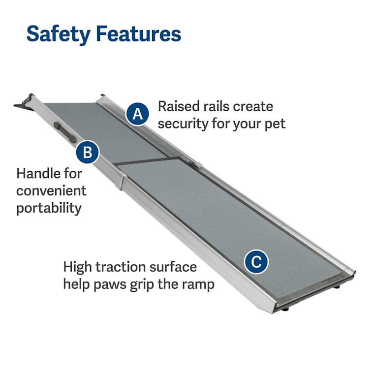 top paw telescoping pet ramp