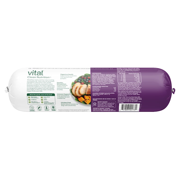 freshpet vital grain free turkey