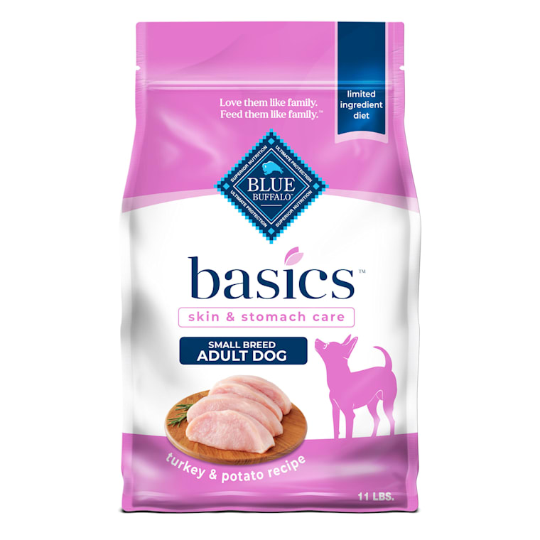blue buffalo basics turkey and potato small breed