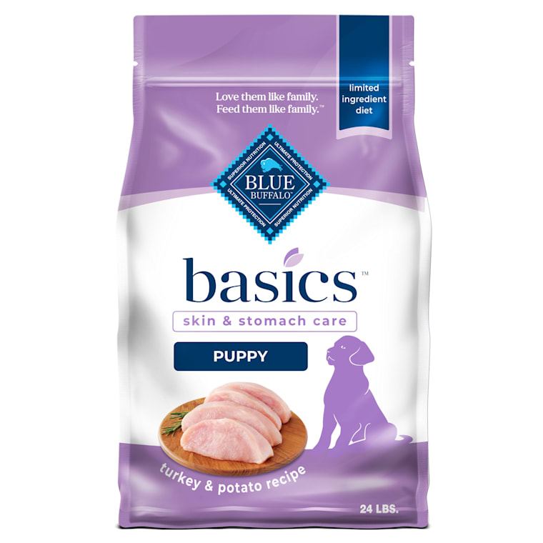 blue basics puppy food