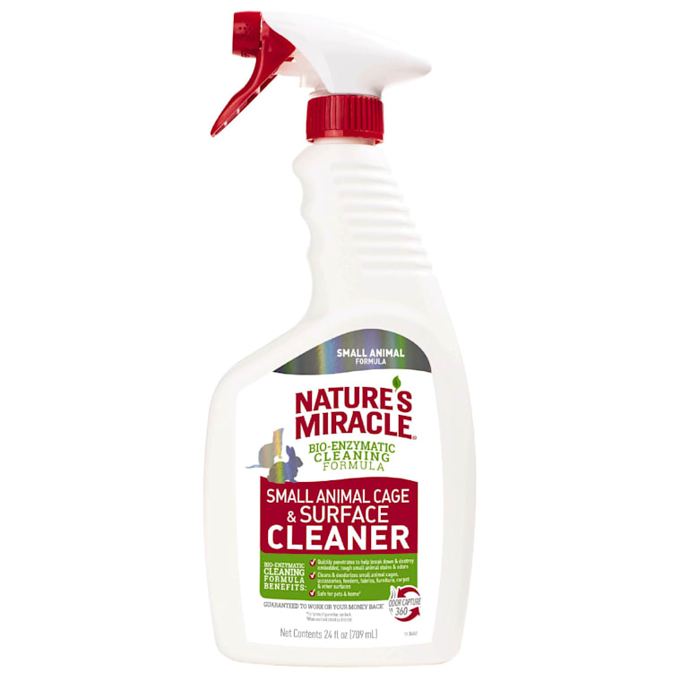 nature's miracle cage odor eliminator for small animals