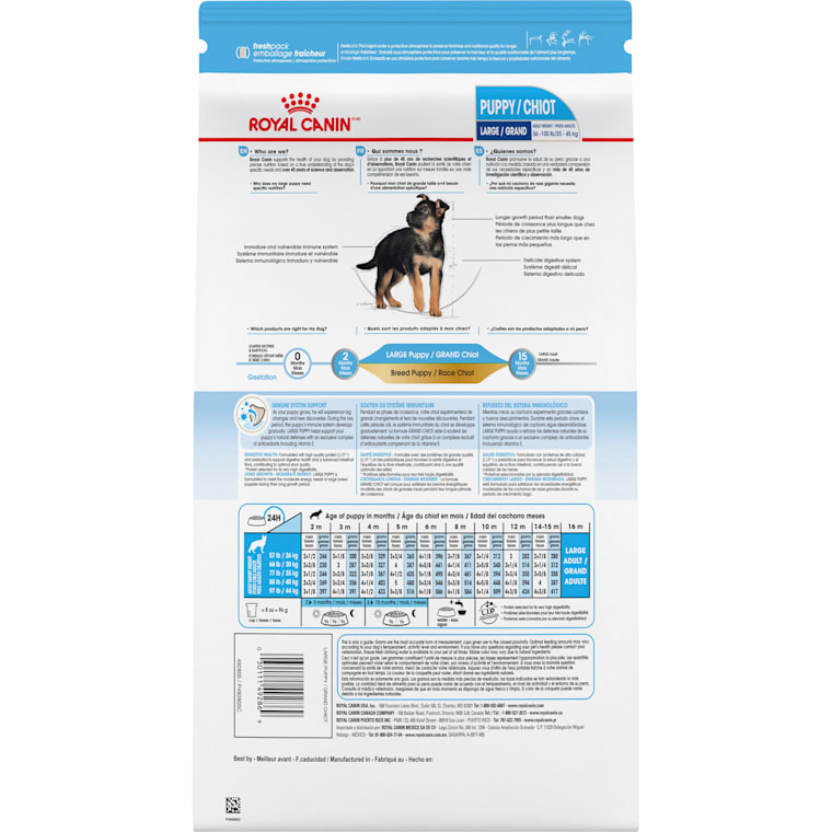 petco large breed puppy food