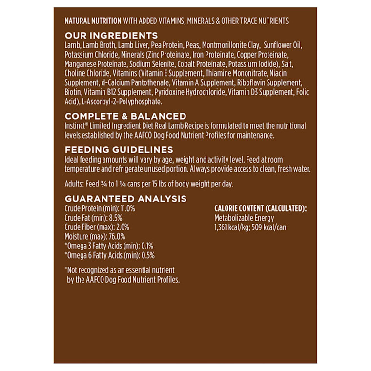 nature's variety limited ingredient dog food