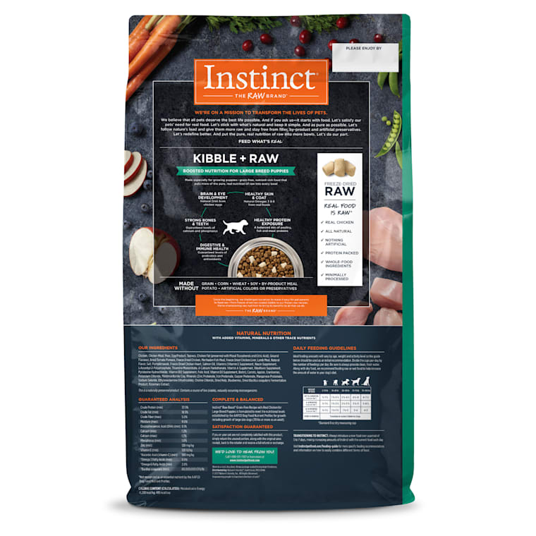 petco large breed puppy food