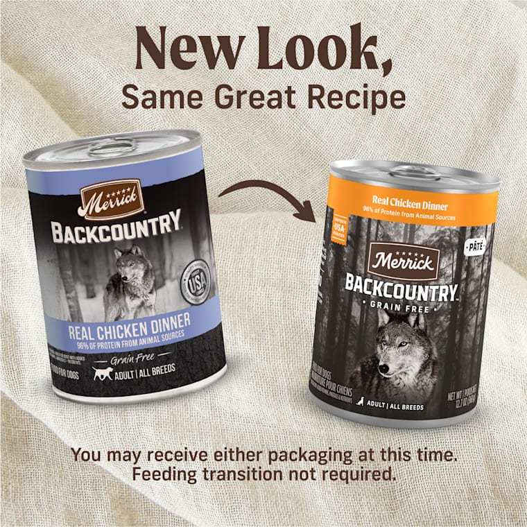 merrick backcountry wet dog food