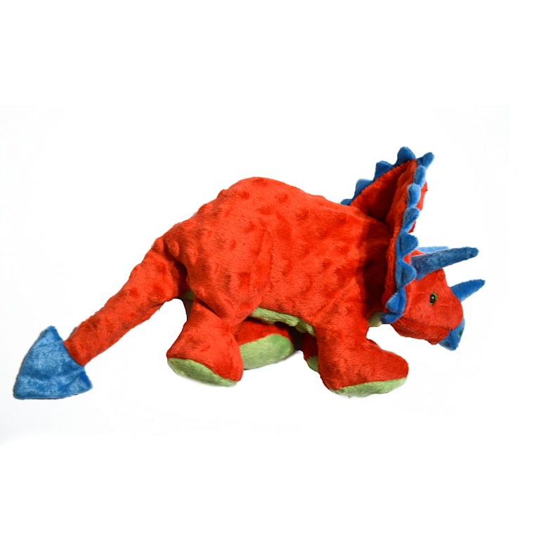 red triceratops