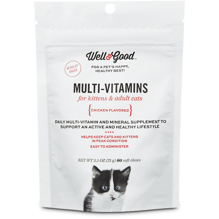 Well Good Multi Vitamin For Cats 60 Ct Petco