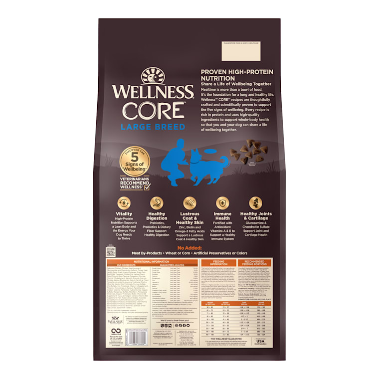wellness core large breed