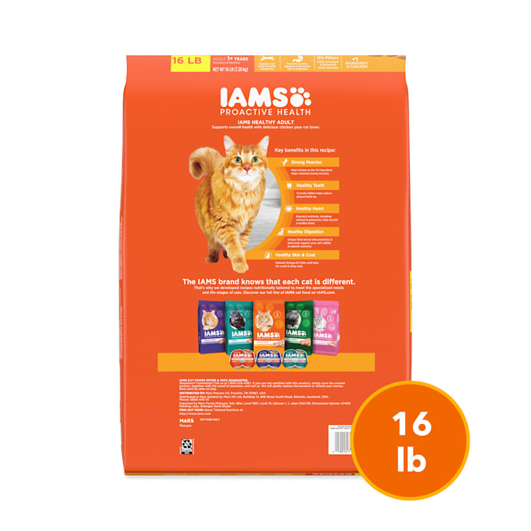 iams proactive health original adult dry cat food