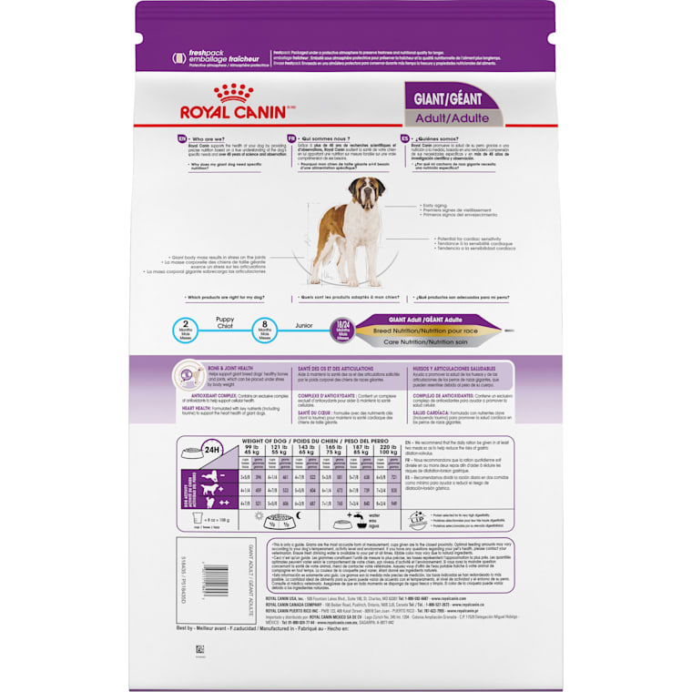 giant breed royal canin