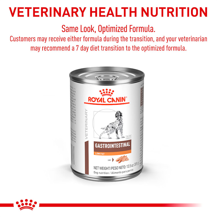 royal canin gastrointestinal low fat canned dog food feeding guide