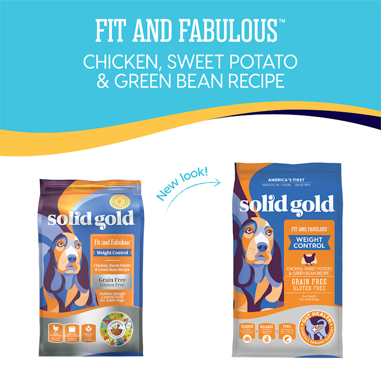 solid gold dog food weight control