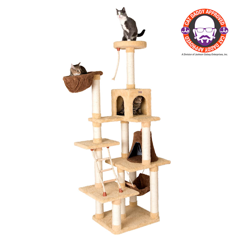 armarkat wood cat tree