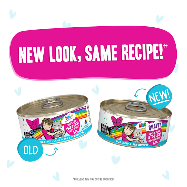 cat food with lots of gravy