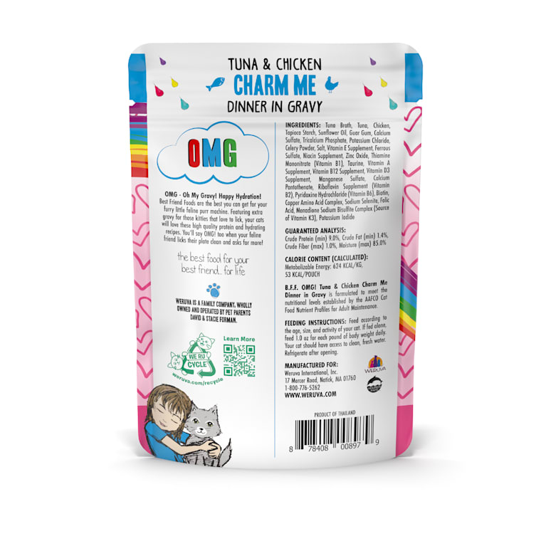 bff omg cat food pouches