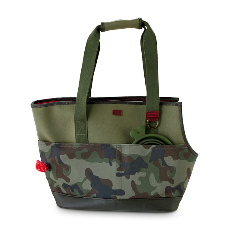 Reddy Camo Canvas Dog Carrier Tote, 19 