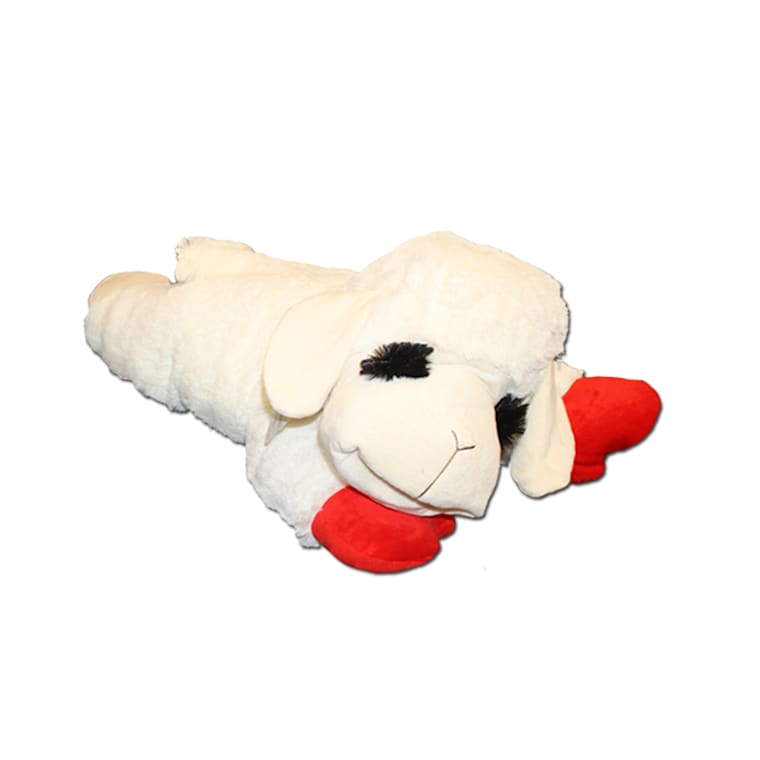 lamb dog toy