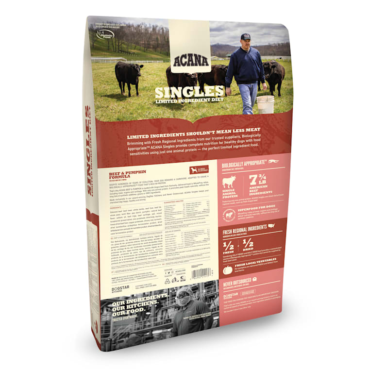 acana singles beef and pumpkin