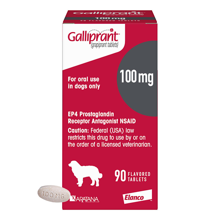 Galliprant 100 Mg Flavored Tablets For Dogs 1 Count Petco
