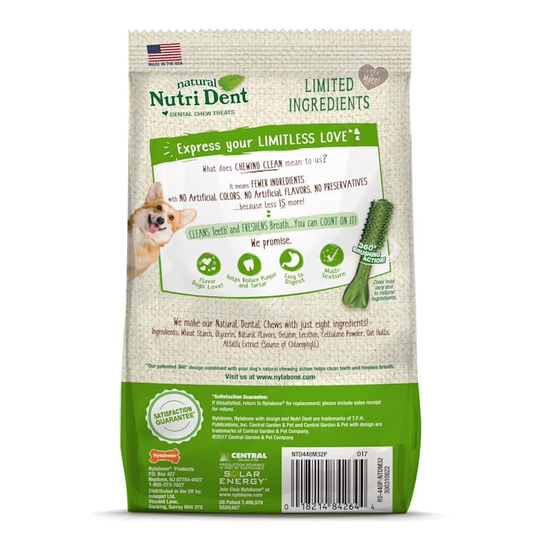 nutri dent mini dental chews