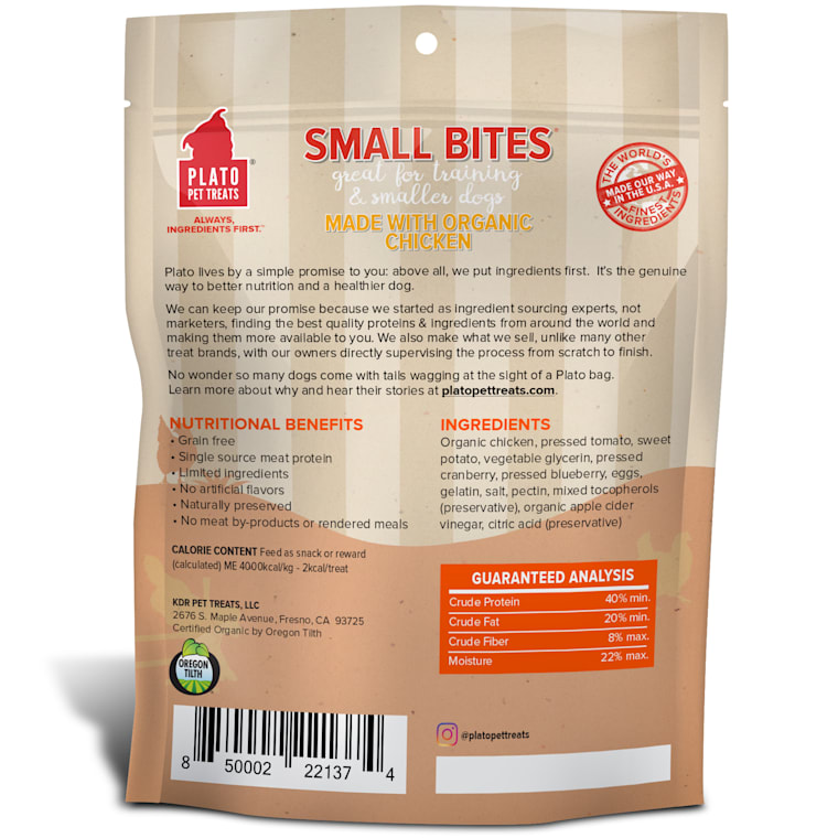 organic puppy treats