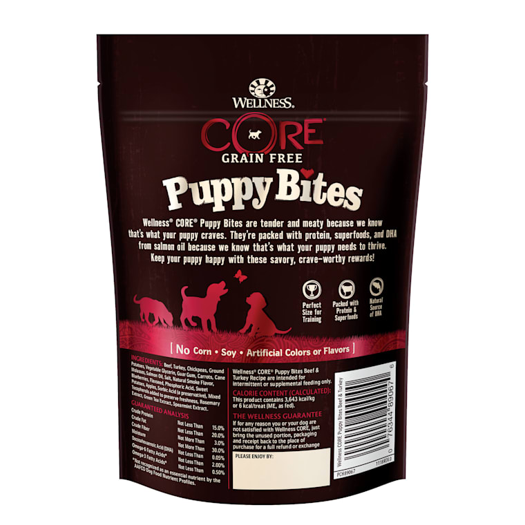wellness core puppy bites