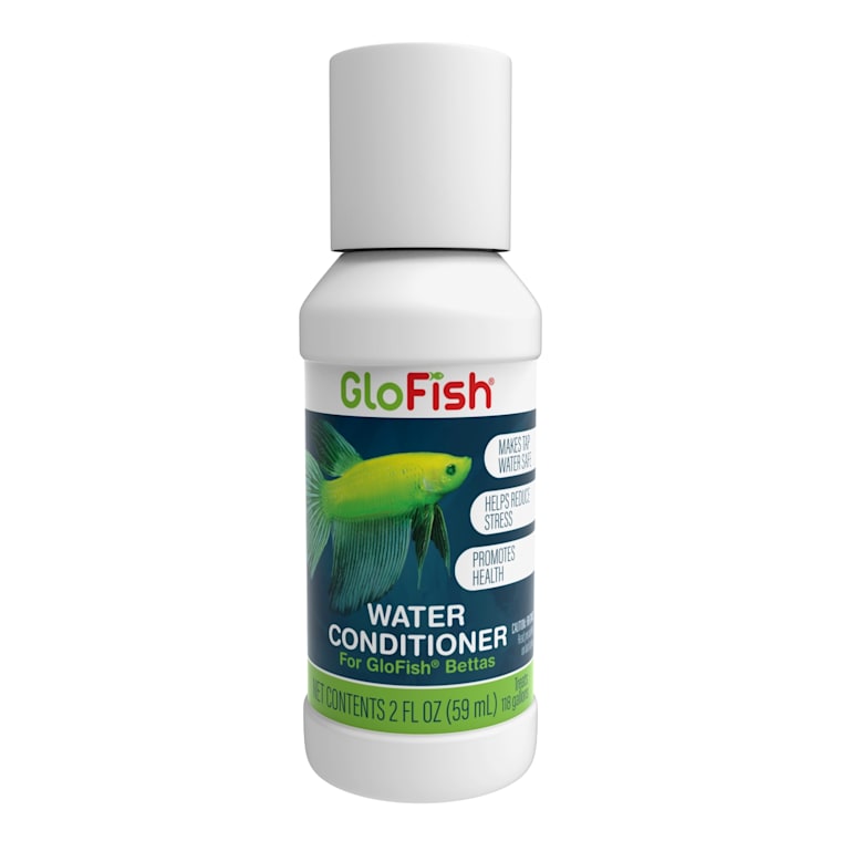 Glofish Water Conditioner Makes Tap Water Safe For Aquariums Betta Fish 2 Fl Oz Petco