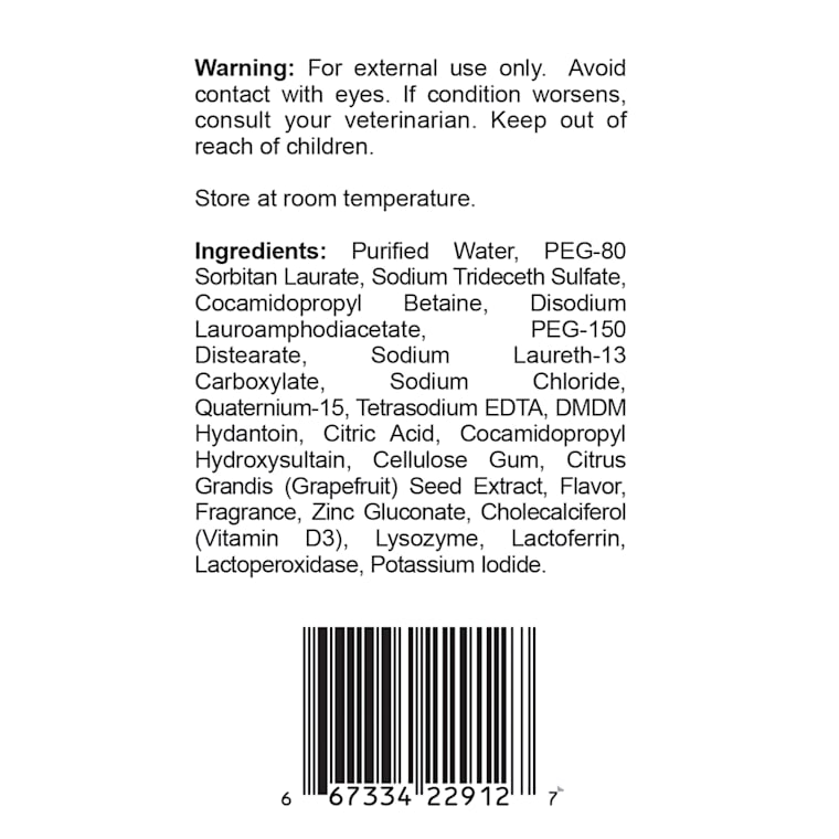 zymox shampoo gallon