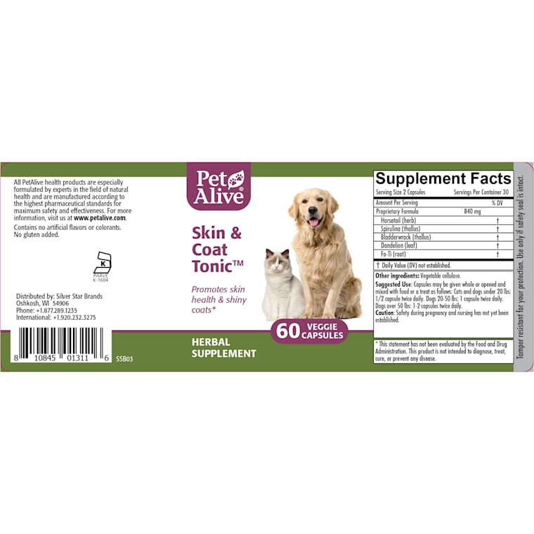 veggie dog supplement