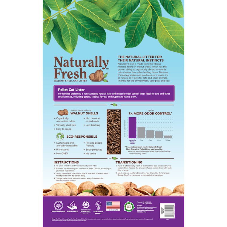 naturally fresh cat litter pellet