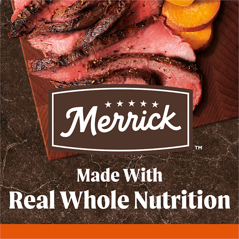 merrick grain free real texas beef sweet potato dry dog food