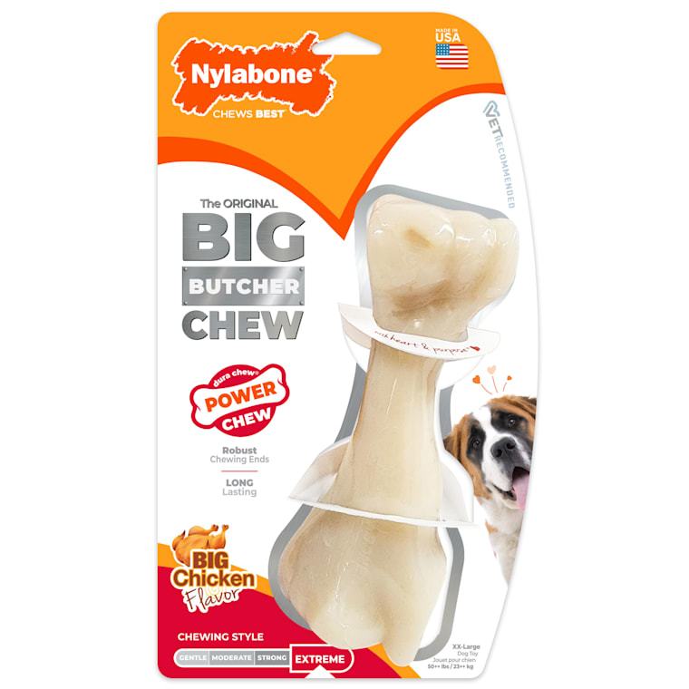 nylabone big chew durable toy bone for large breeds