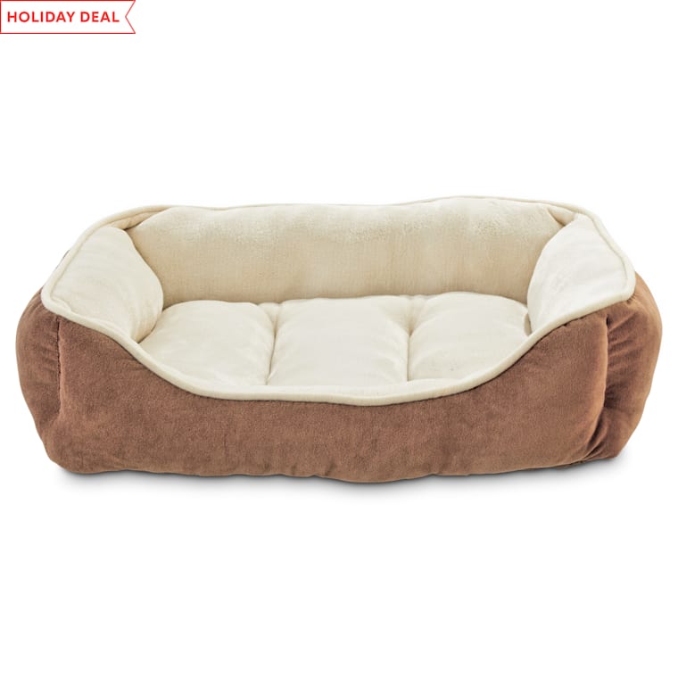 dog cot with bolster