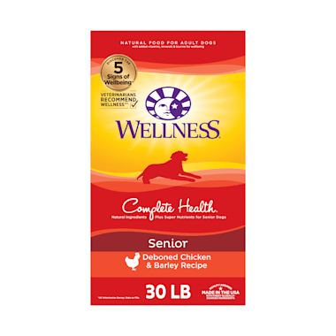 wellness senior formula canned dog food