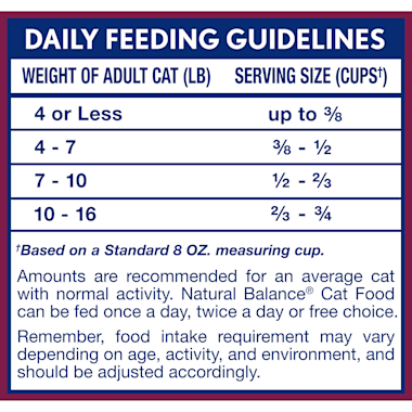 petco natural balance cat food