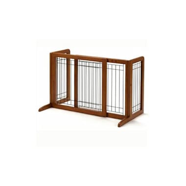 freestanding walk over pet gate