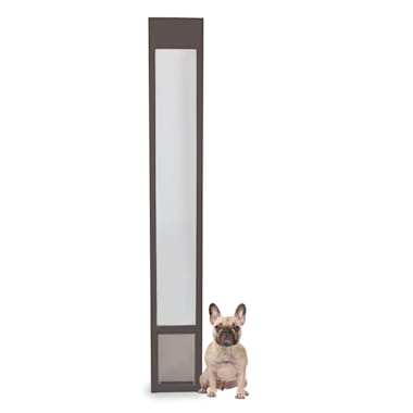 petsafe freedom aluminum patio panel sliding glass dog