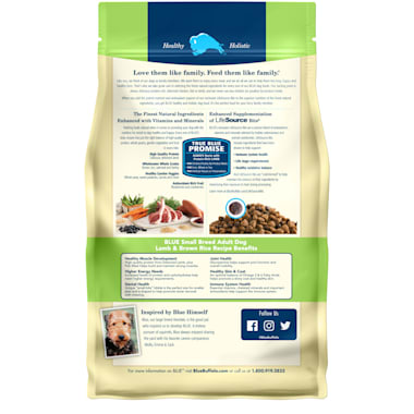 blue buffalo lamb and rice dog food