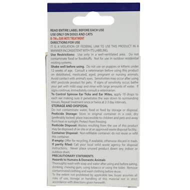 miracle care ear mite treatment