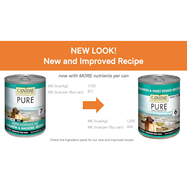 canidae pure salmon and sweet potato
