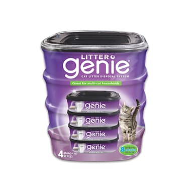 genie cat litter disposal system
