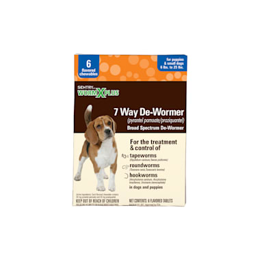 Sentry dewormer dosage for puppies clearance