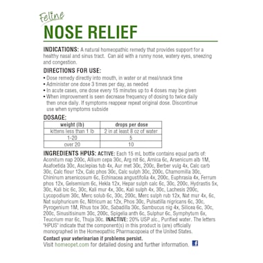 homeopet nose relief petsmart