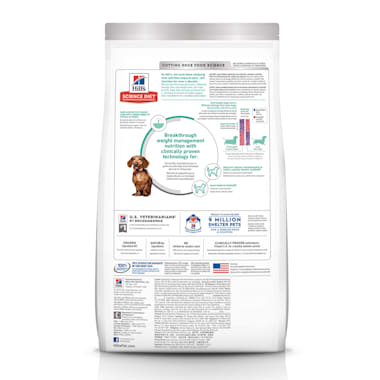 hill's science diet healthy weight dog food