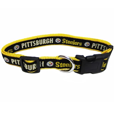 pittsburgh steelers dog collars