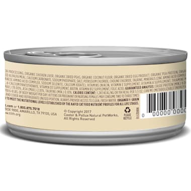 organix grain free cat food