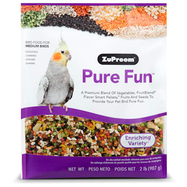ZuPreem Pure Fun Bird Food for Medium 
