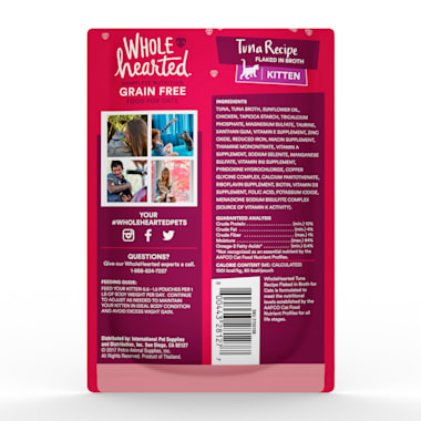 wholehearted kitten food